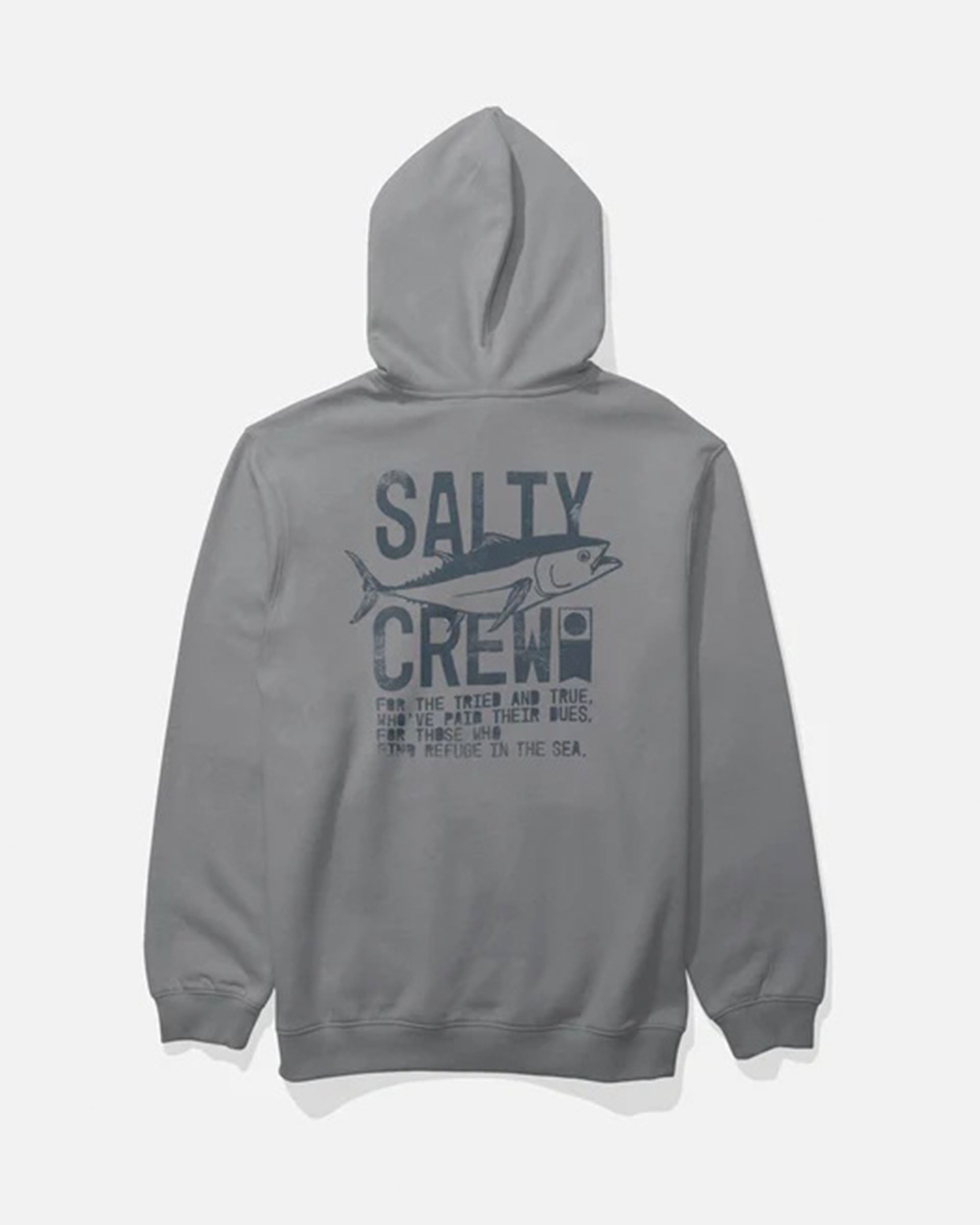 Salty Crew Tried And True Fleece Hoodie - Shark Skin