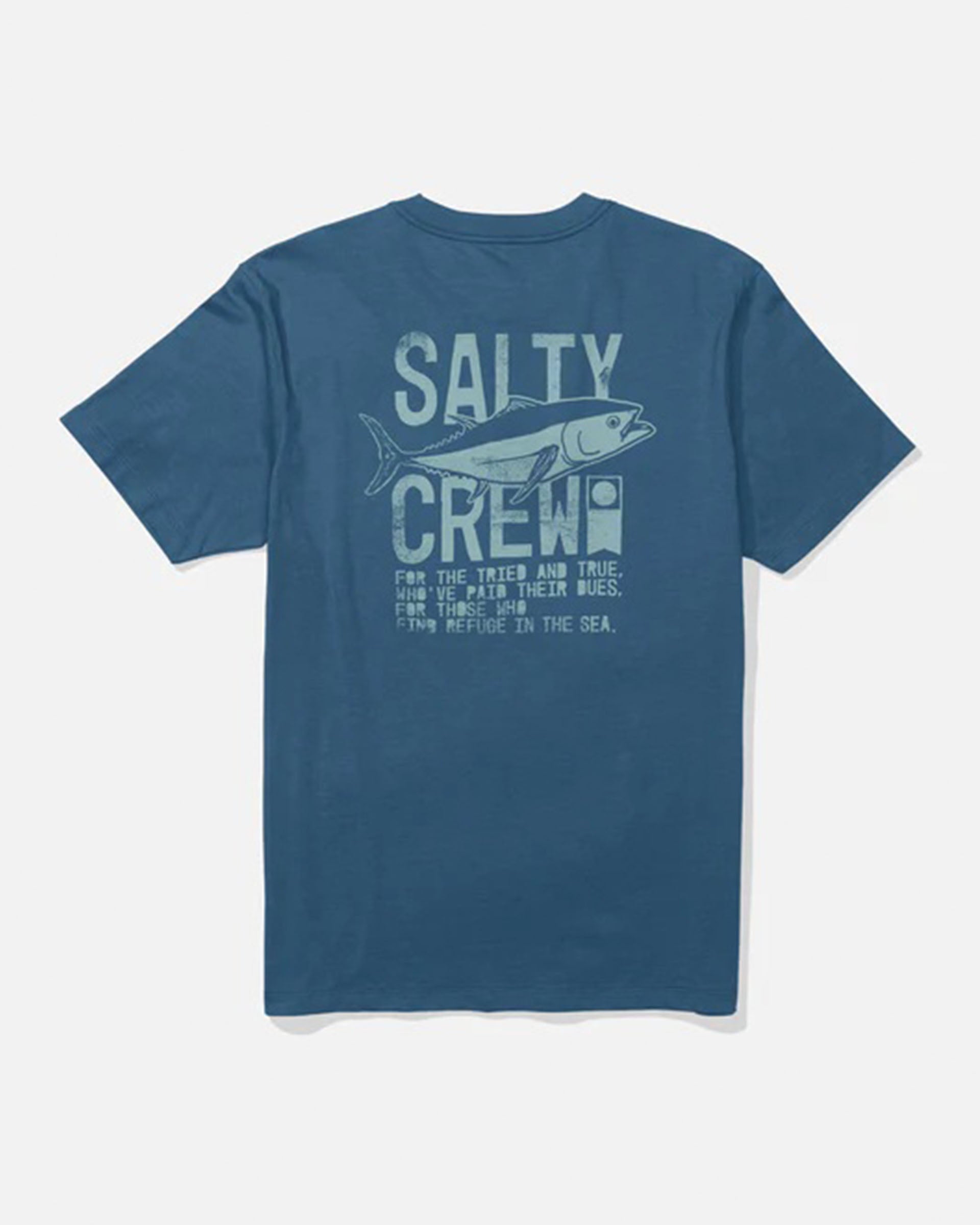 Salty Crew Tried And True Short Sleeve T-Shirt - Cast Blue