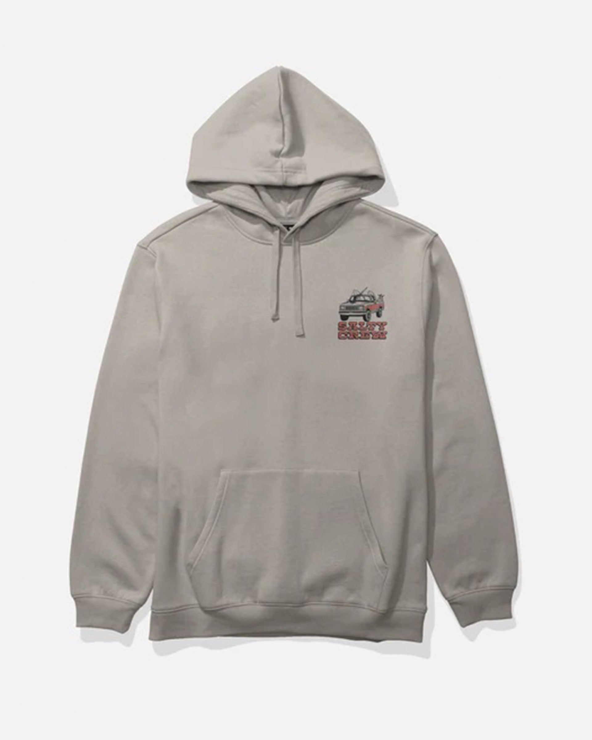 Salty Crew Truck Stop Fleece Hoodie - Stone