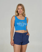 Salty Crew Women's Unscripted Tank - Bold Blue