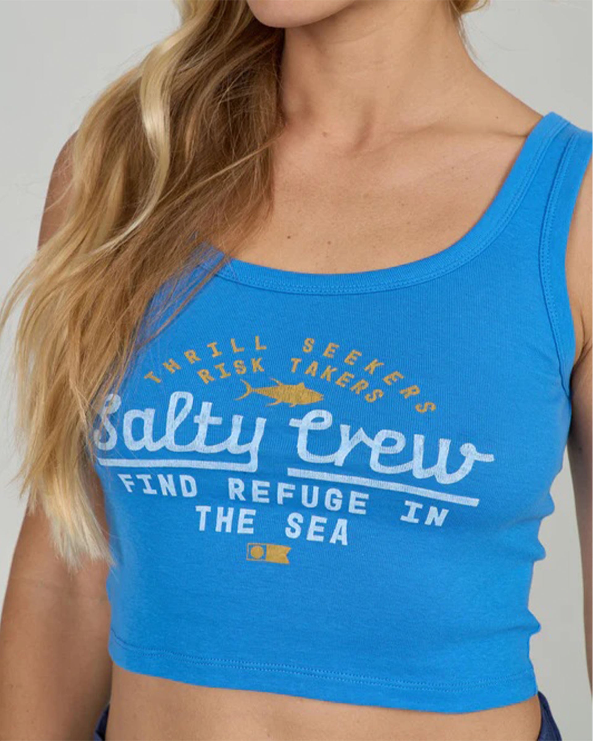 Salty Crew Women's Unscripted Tank - Bold Blue