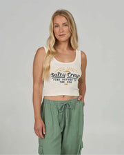 Salty Crew Women's Unscripted Tank - Off White