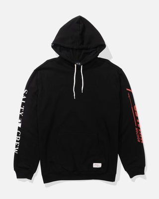 Salty Crew Whaler Icon Fleece - Black