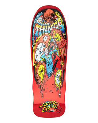Santa Cruz Stranger Things Grabke Max Melting Clock 9.7" Deck