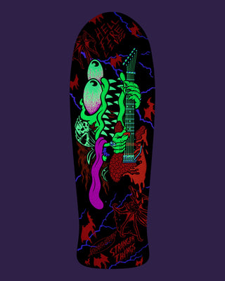 Santa Cruz Stranger Things Meek Eddie Slasher 10.1" Deck