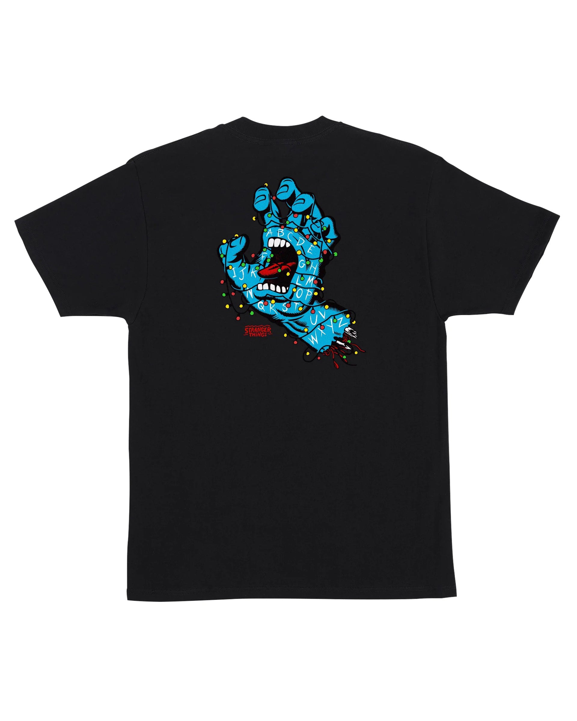 Stranger Things Screaming Lights S/S T-Shirt - Black – Jack's