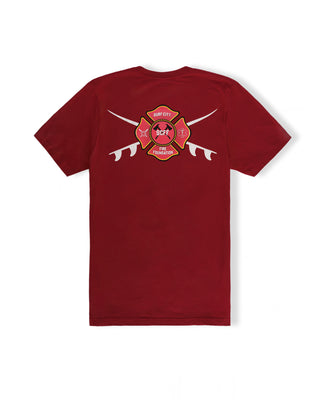 SCFF S/S Tee - Cardinal