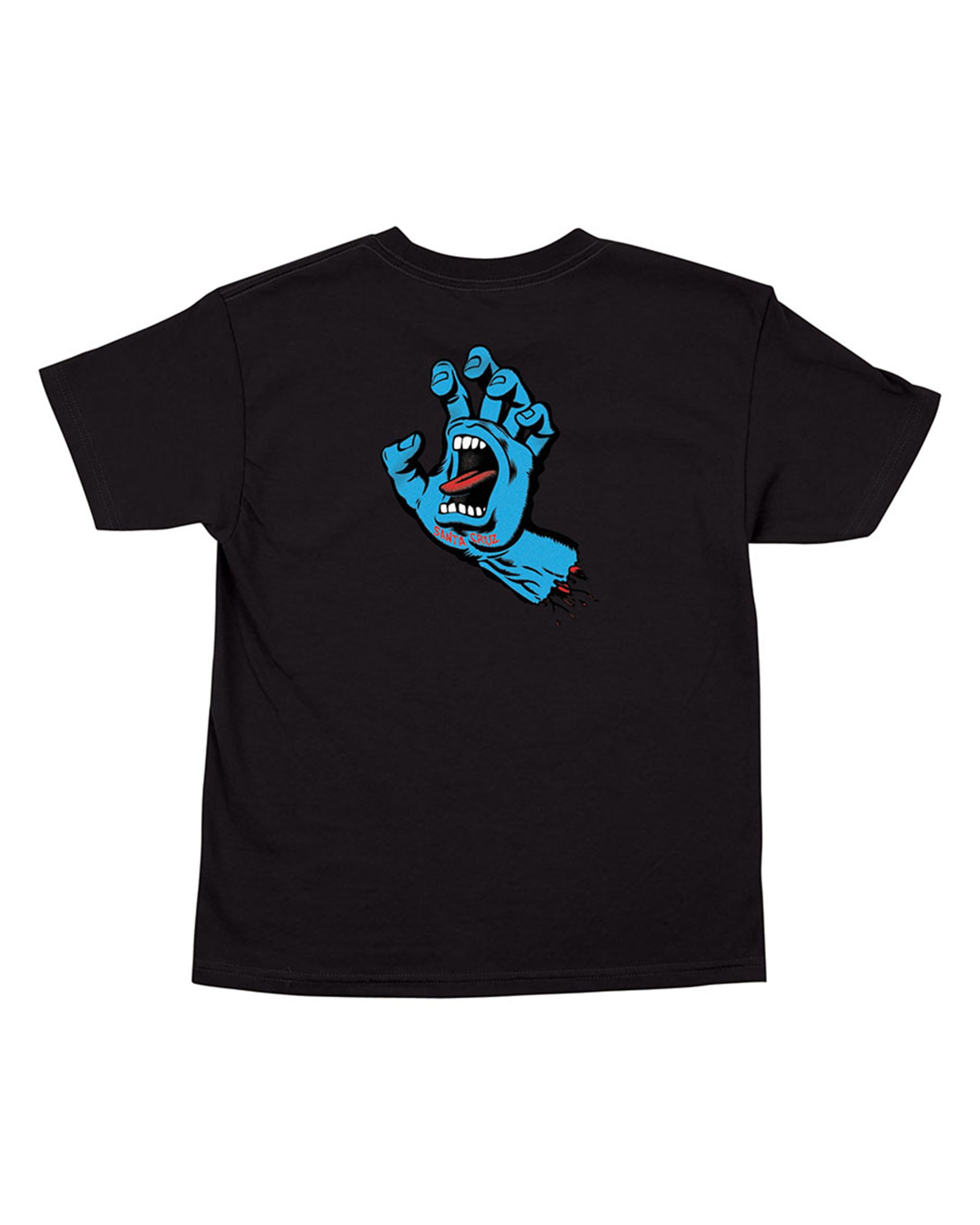 Boy's (8-16) Screaming Hand S/S T-Shirt - Black