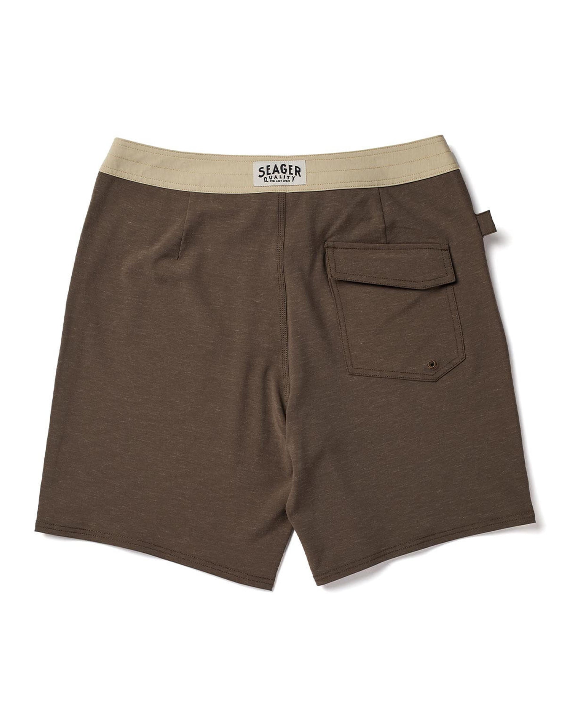 Seager Co. Azteca Boardshort - Espresso