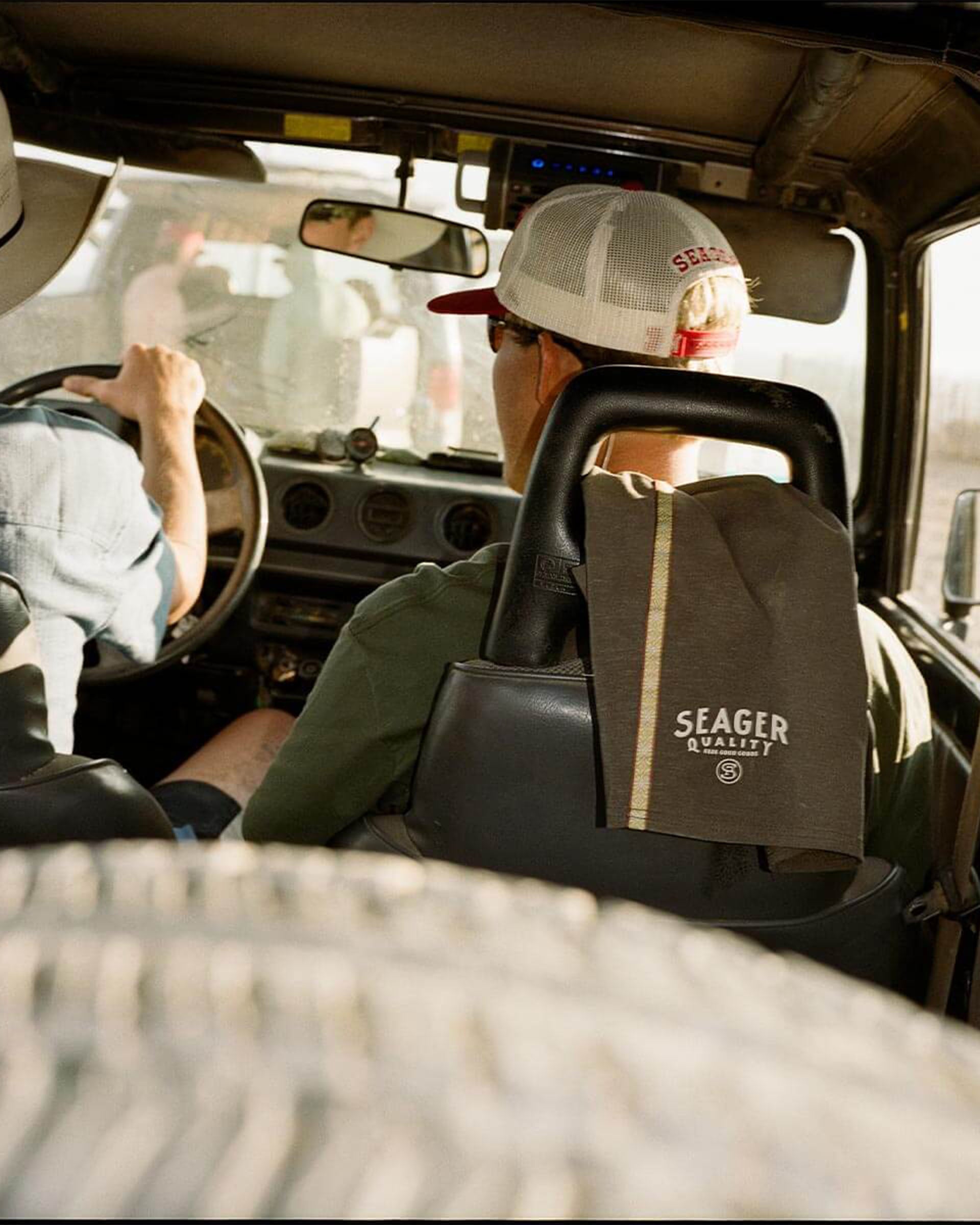 Seager Co. Azteca Boardshort - Espresso