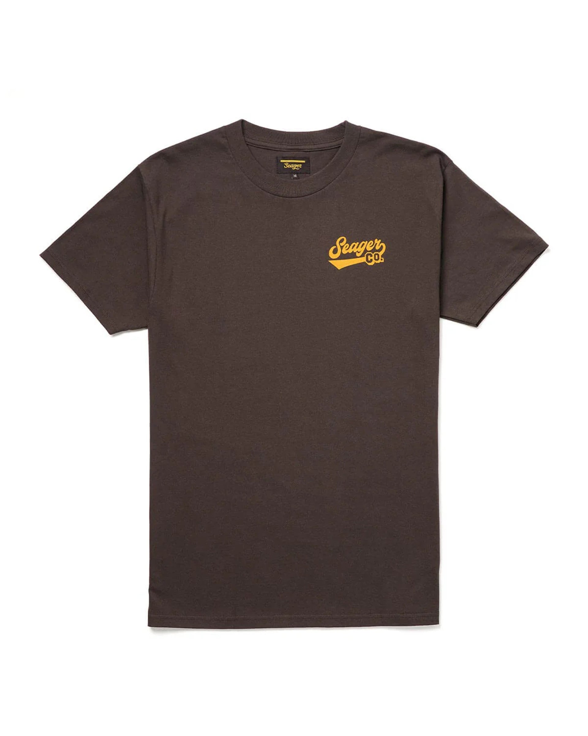 Seager Co. Backyard Chew Short Sleeve T-Shirt - Brown