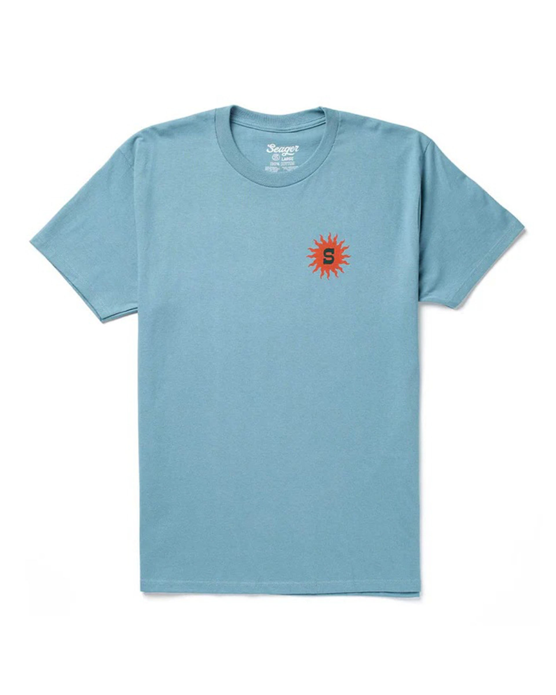 Seager Co. Baja Short Sleeve T-Shirt - Blue