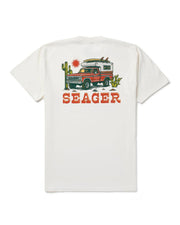 Seager Co. Baja Short Sleeve T-Shirt - Vintage White