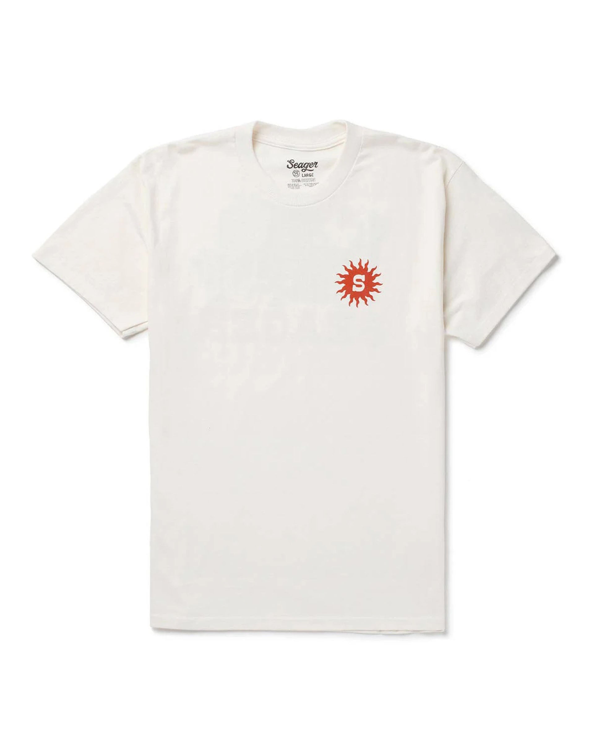Seager Co. Baja Short Sleeve T-Shirt - Vintage White