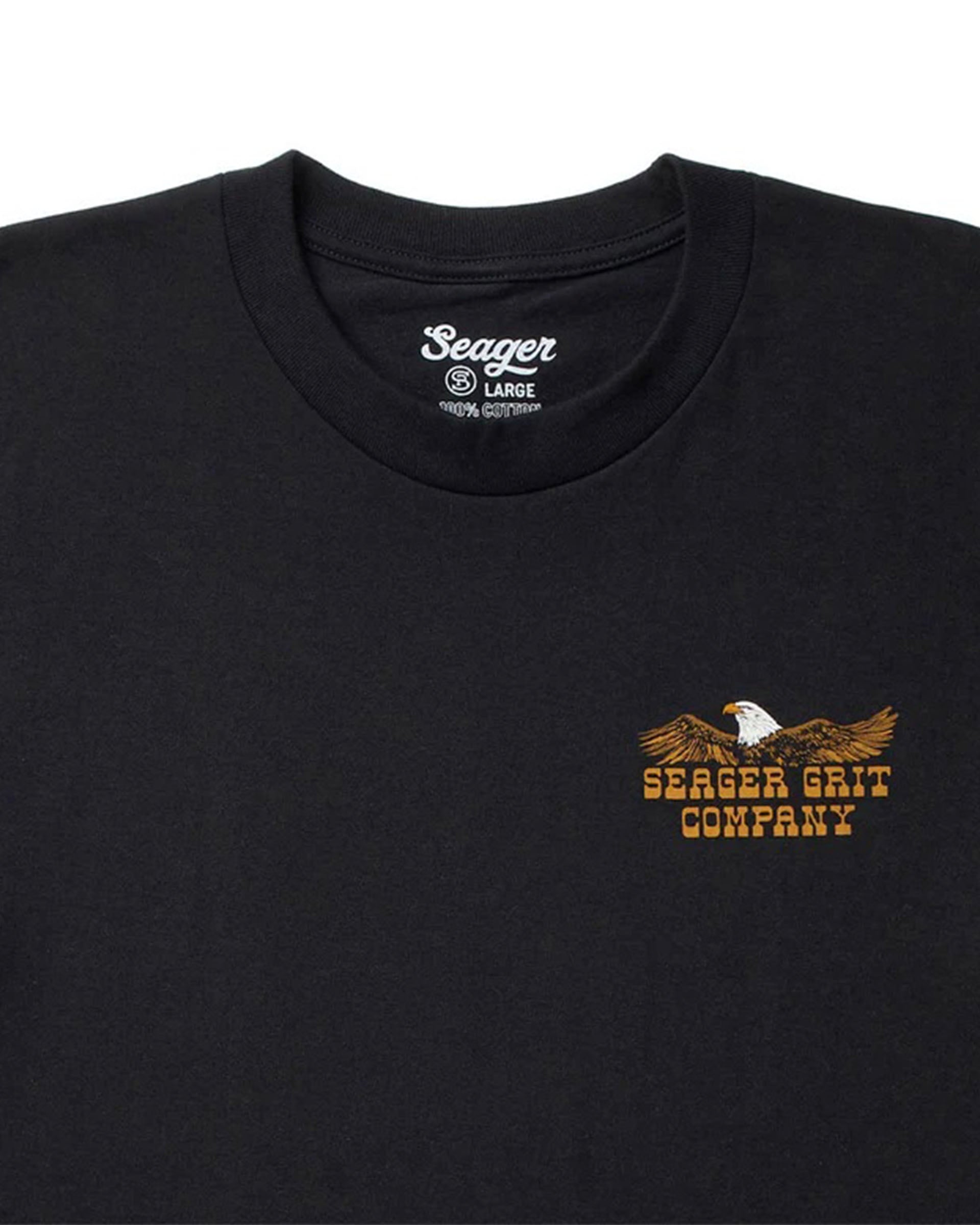 Seager Co. Big Rig Short Sleeve T-Shirt - Black