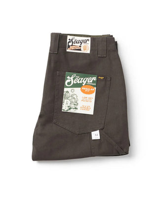 Seager Co. Bison Canvas Pant - Darkwood