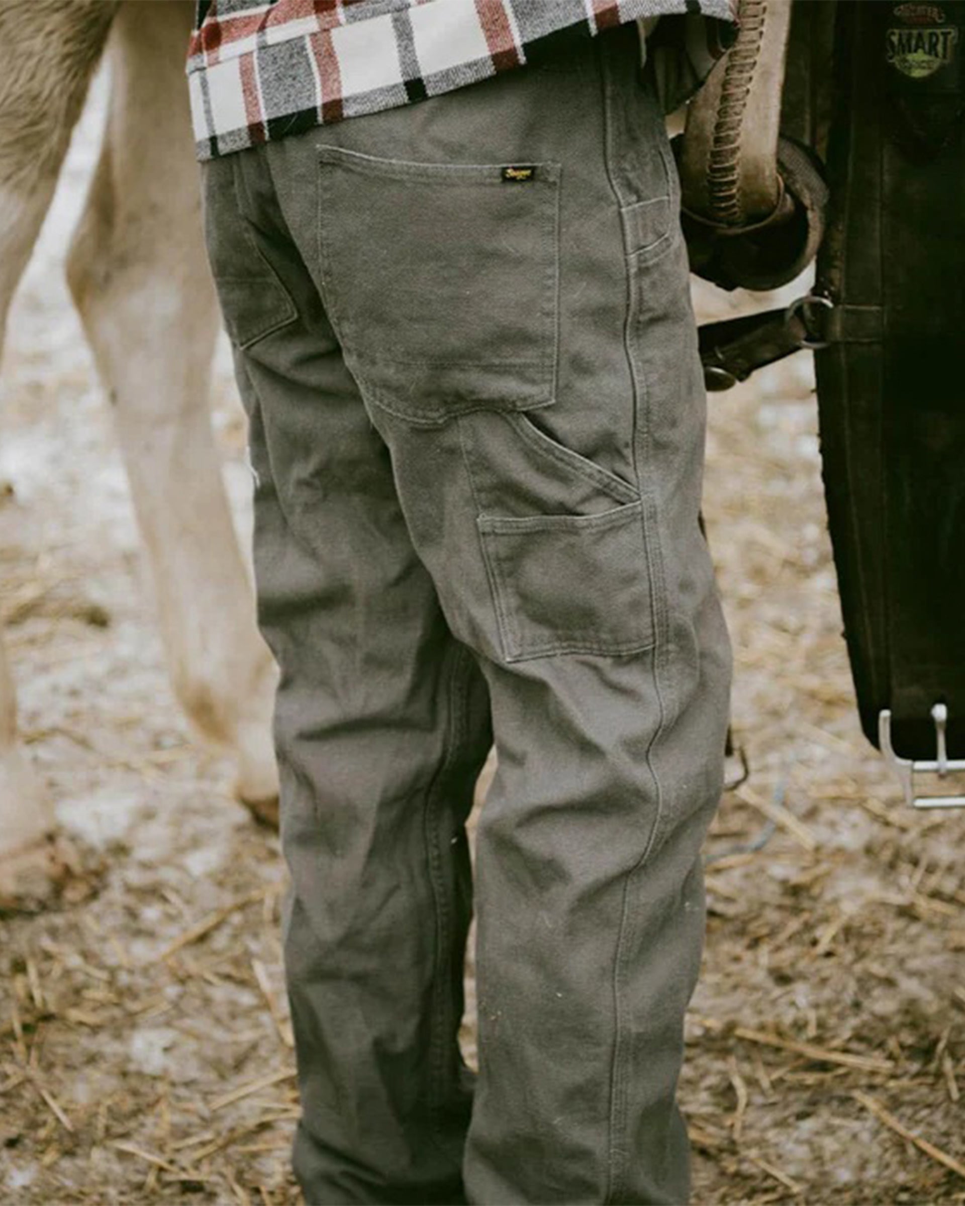 Seager Co. Bison Canvas Pant - Darkwood