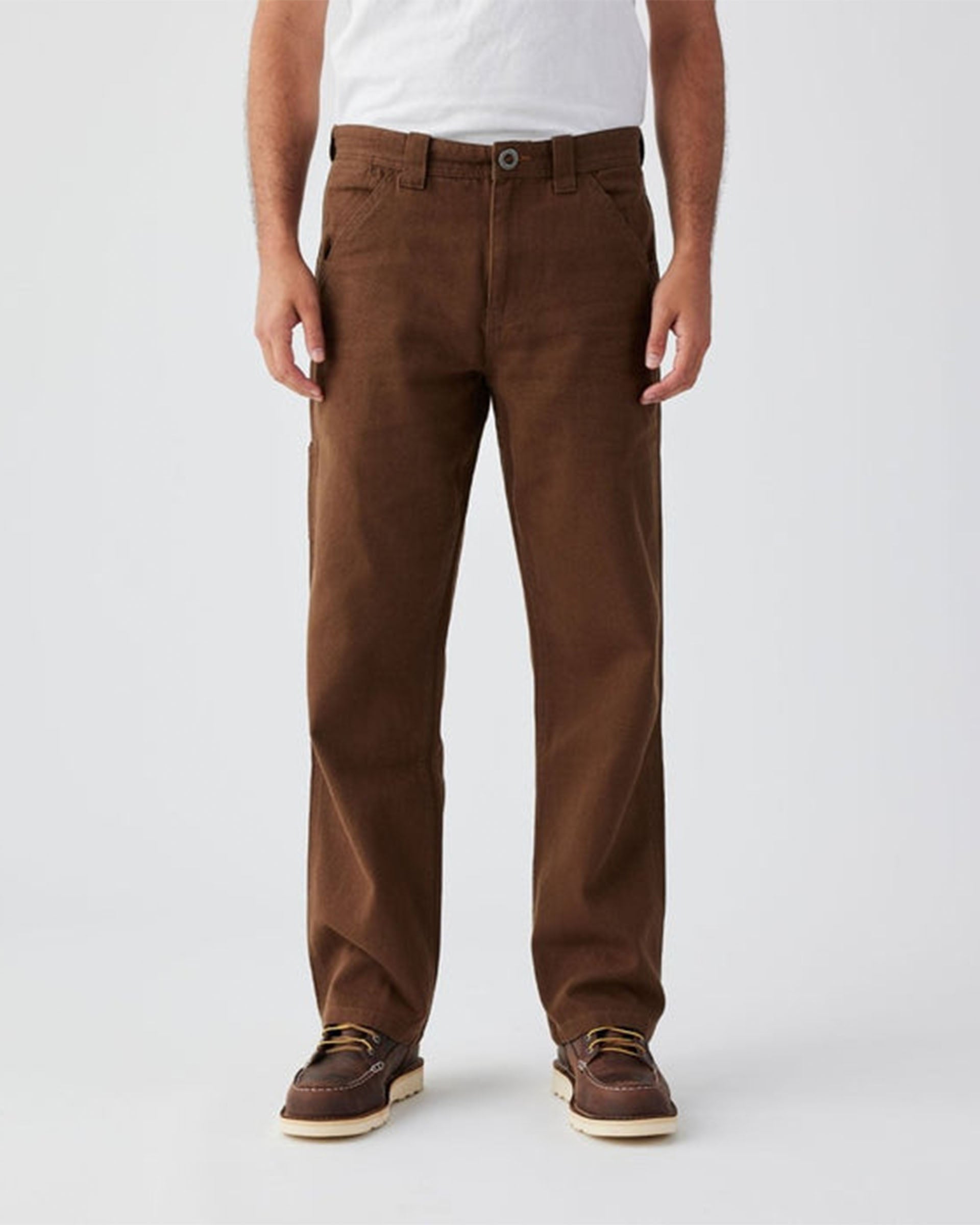 Seager Co. Bison Canvas Pant - Tobacco