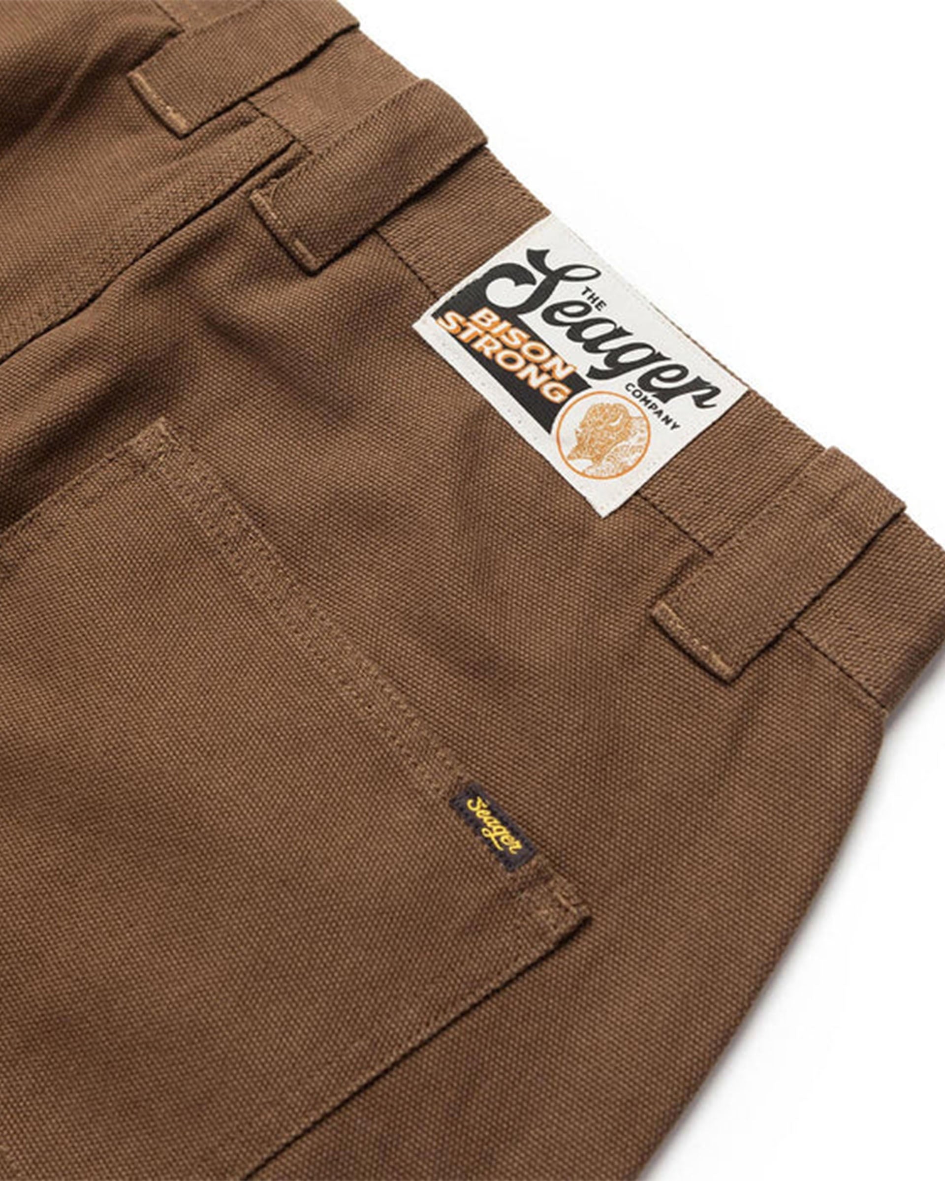 Seager Co. Bison Canvas Pant - Tobacco
