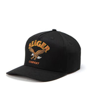 Seager Co. Bradley Snapback Hat - Black