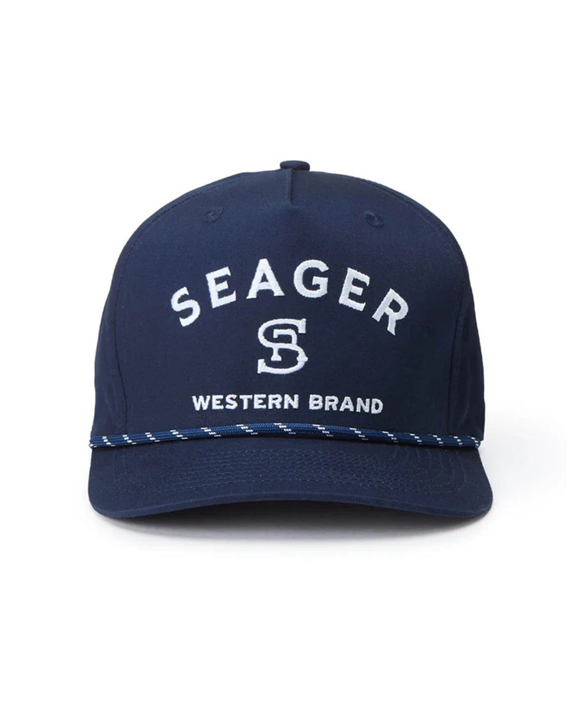 Seager Co. Branded Snapback Hat - Blue