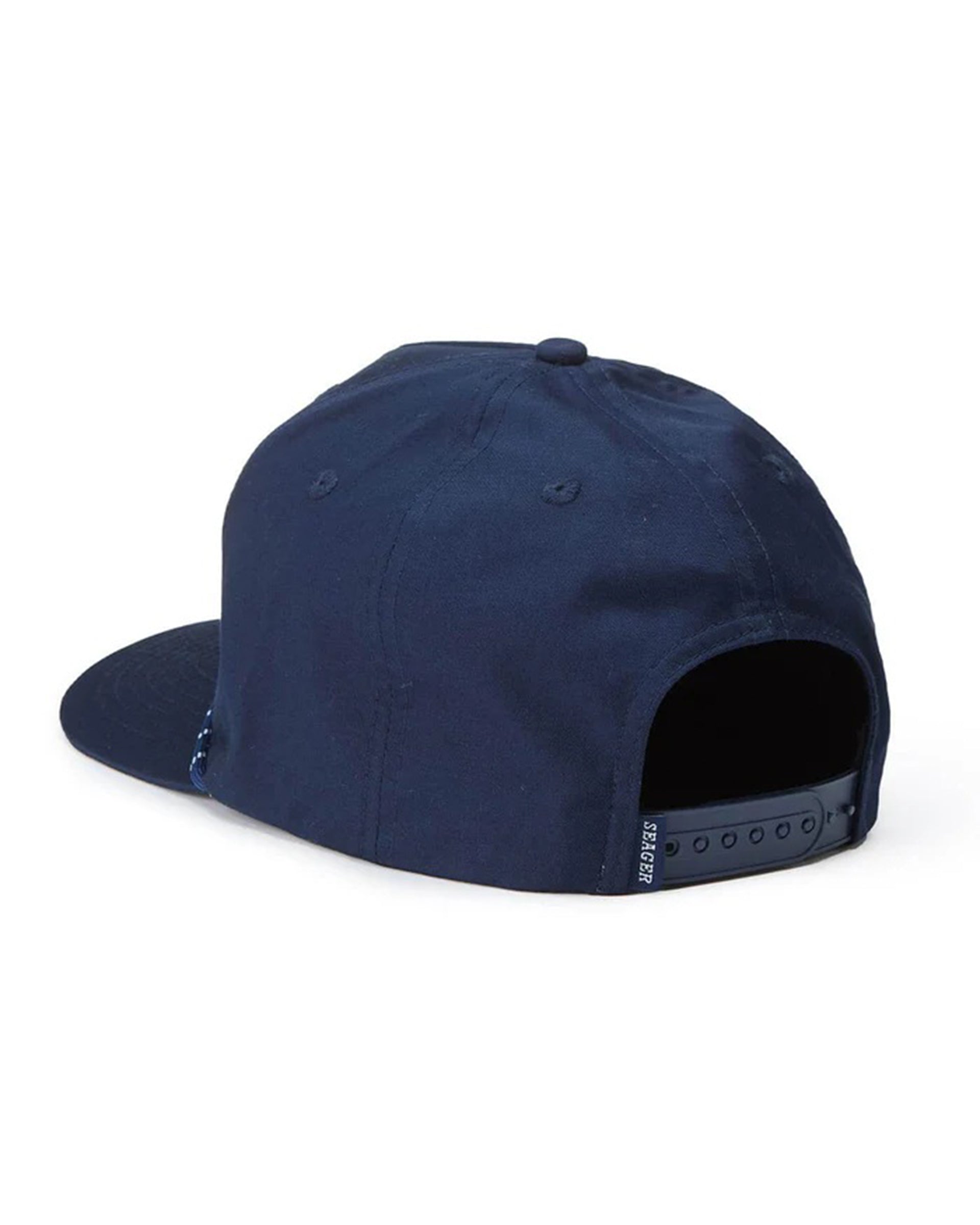 Seager Co. Branded Snapback Hat - Blue