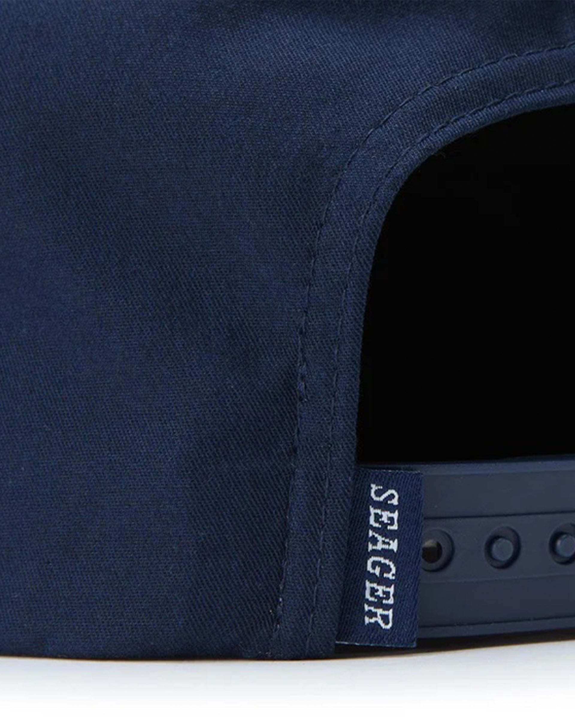 Seager Co. Branded Snapback Hat - Blue