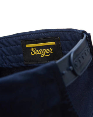 Seager Co. Branded Snapback Hat - Blue