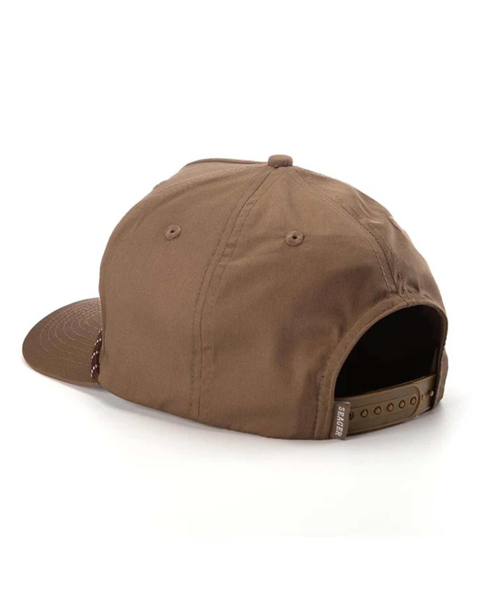 Seager Co. Branded Snapback Hat - Brown