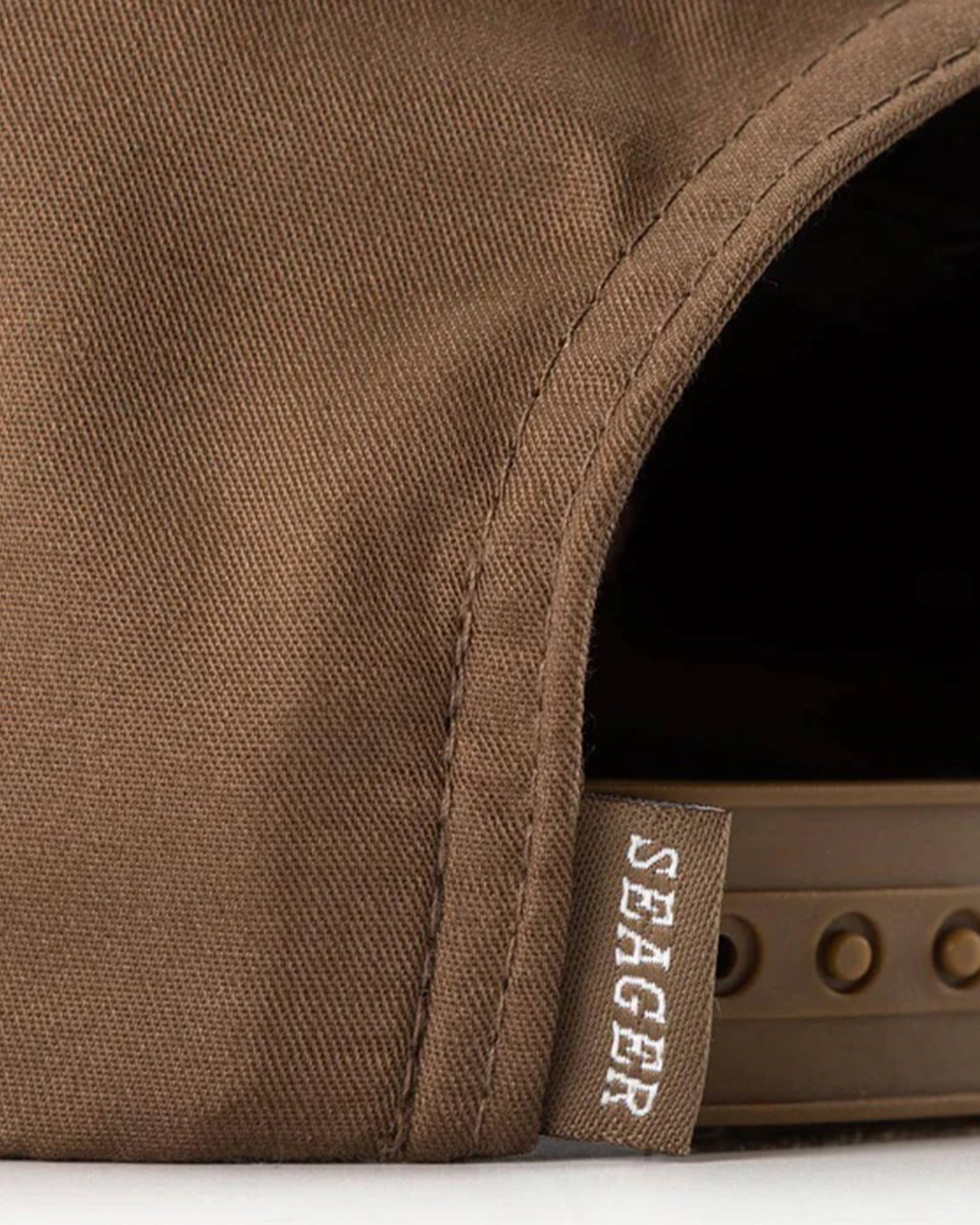 Seager Co. Branded Snapback Hat - Brown