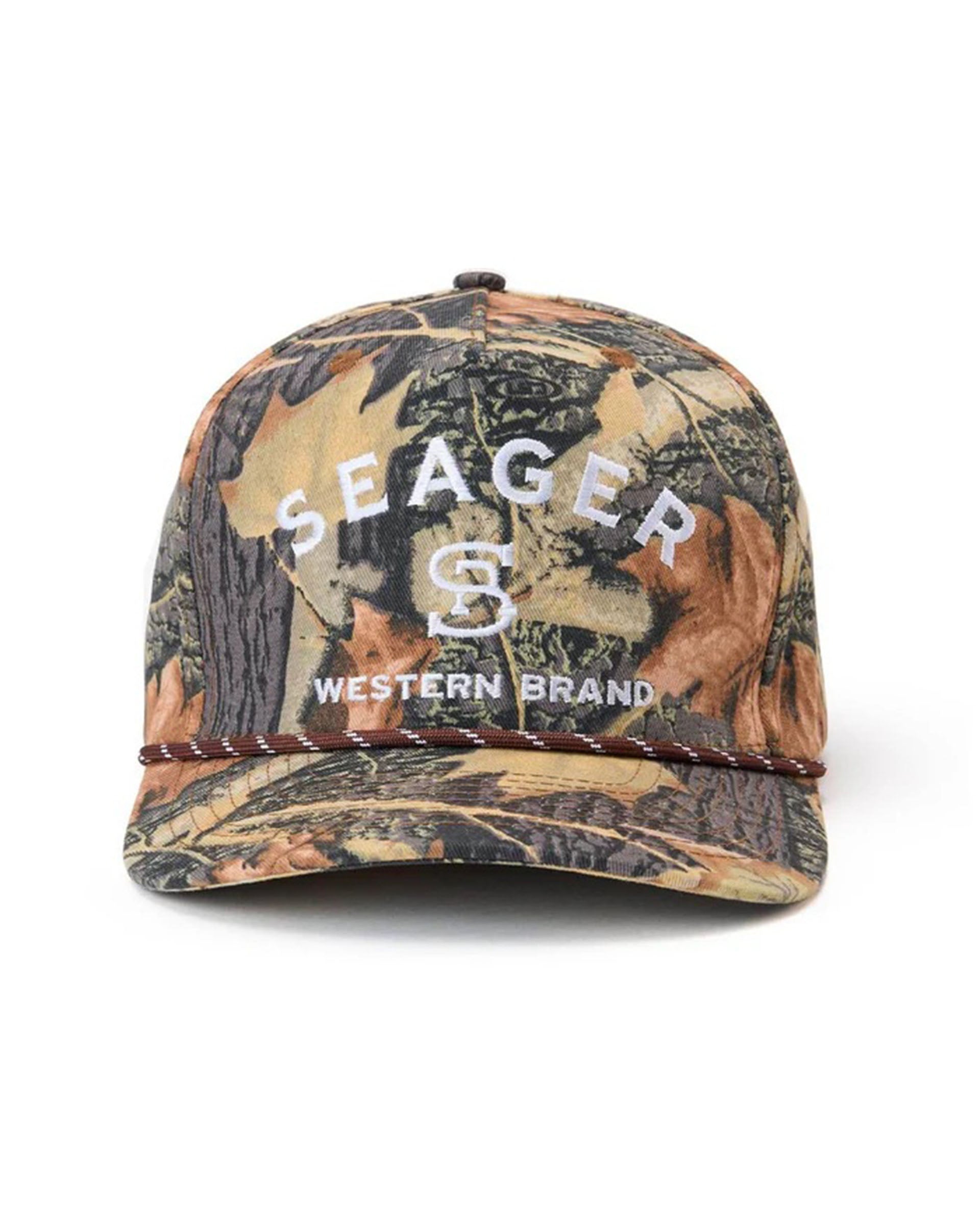 Seager Co. Branded Snapback Hat - SJC Camo