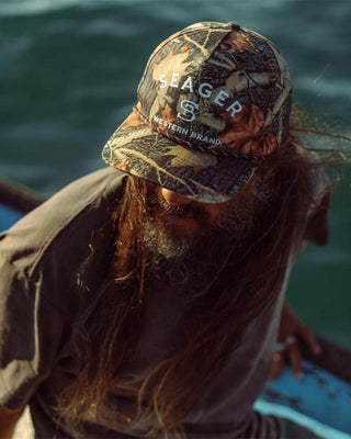 Seager Co. Branded Snapback Hat - SJC Camo