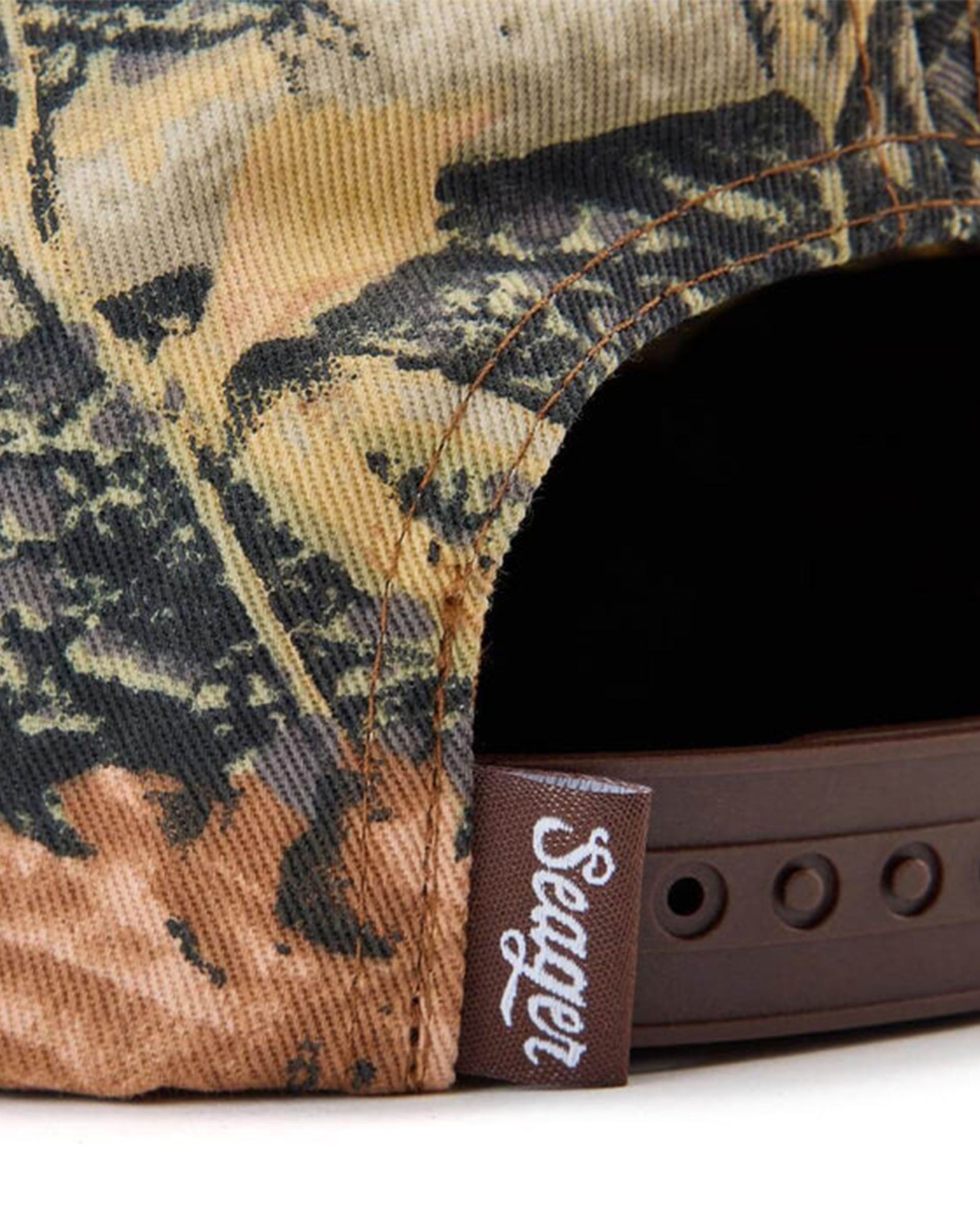 Seager Co. Branded Snapback Hat - SJC Camo