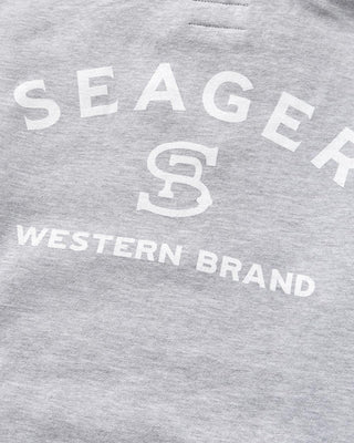 Seager Co. Branded Mid-Weight Pullover Hoodie - Heather Grey
