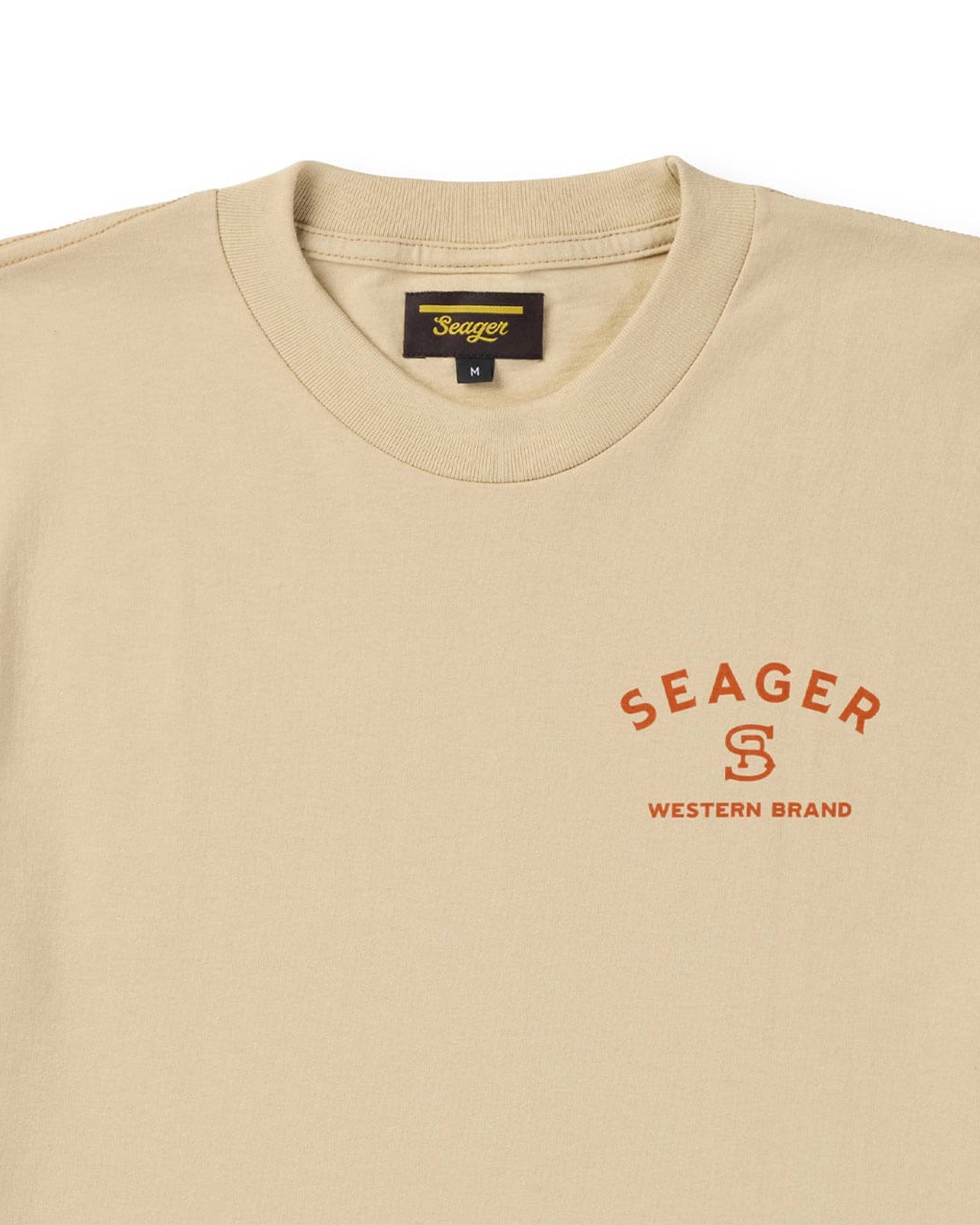 Branded S/S T-Shirt - Cream