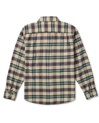 Seager Co. Calico Flannel - Cream Plaid