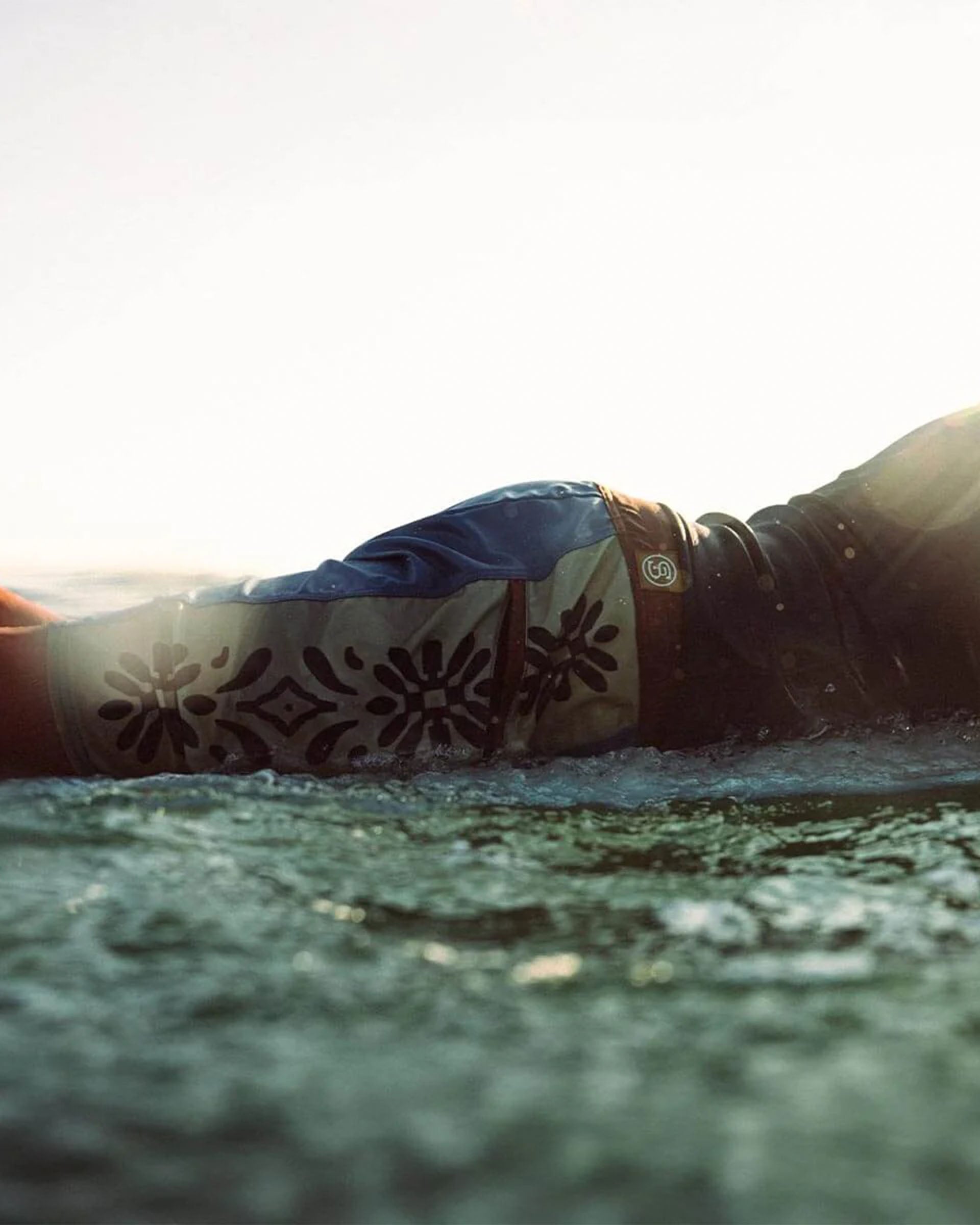 Seager Co. Capo Panel Boardshort - Faded Denim