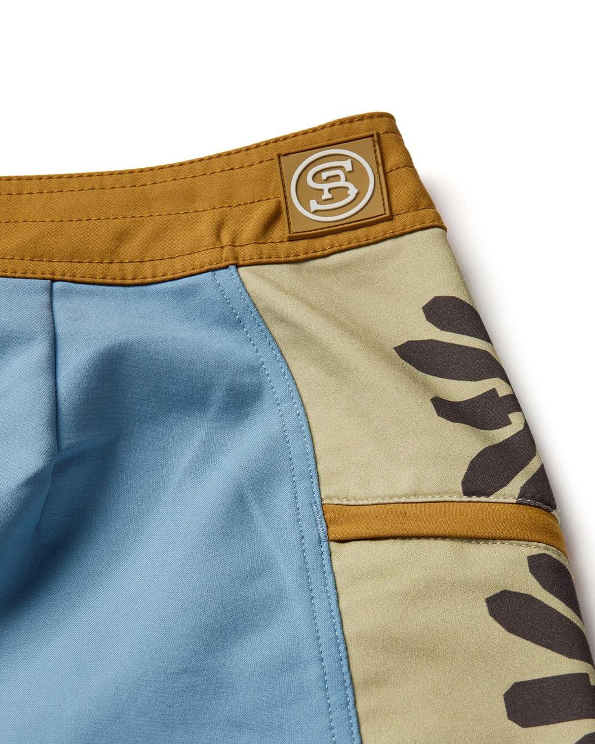 Seager Co. Capo Panel Boardshort - Faded Denim