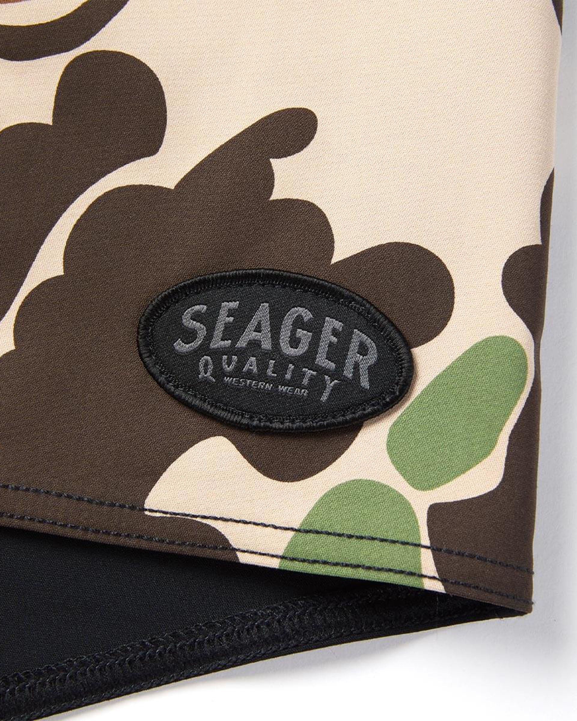 Seager Co. Capo Panel Boardshort - Duck Camo