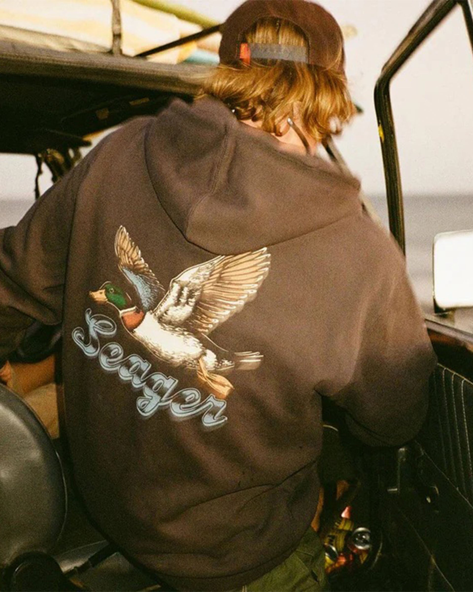 Seager Co. Greenhead Pullover Hoodie - Asphalt