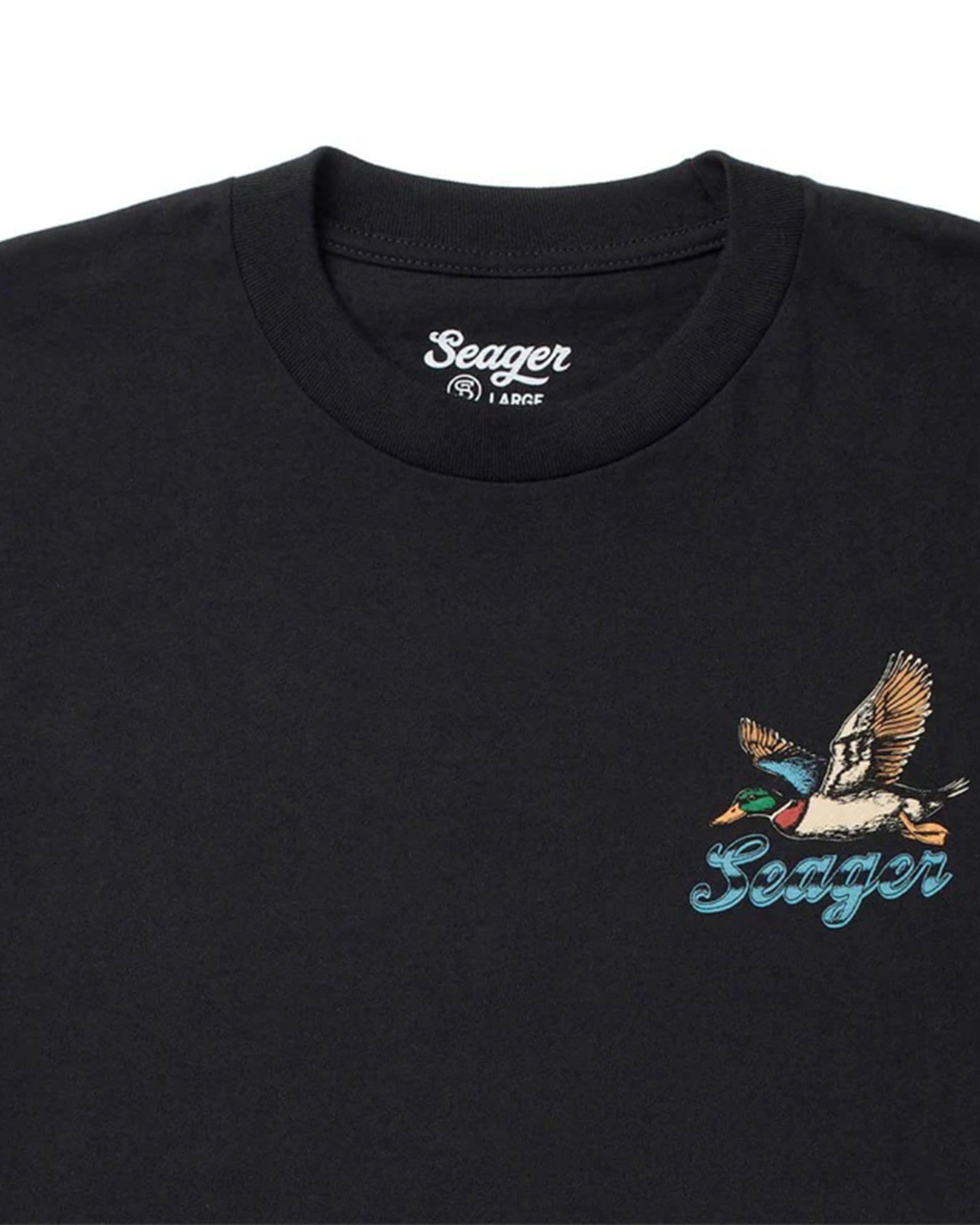 Seager Co. Greenhead Short Sleeve T-Shirt - Black