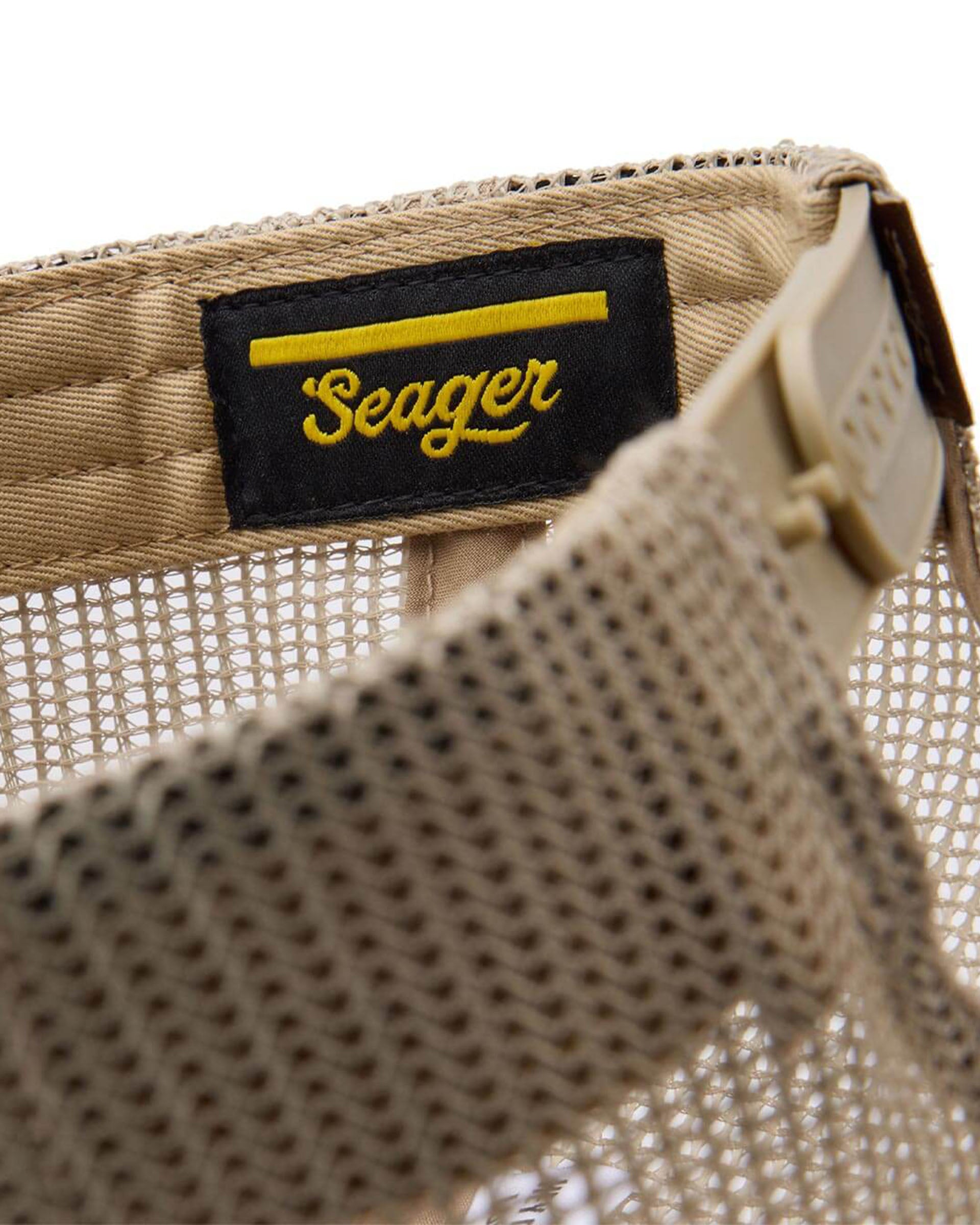 Seager Co. Herd Trucker Snapback Hat - Army Green