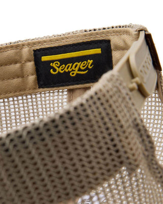 Seager Co. Herd Trucker Snapback Hat - Army Green