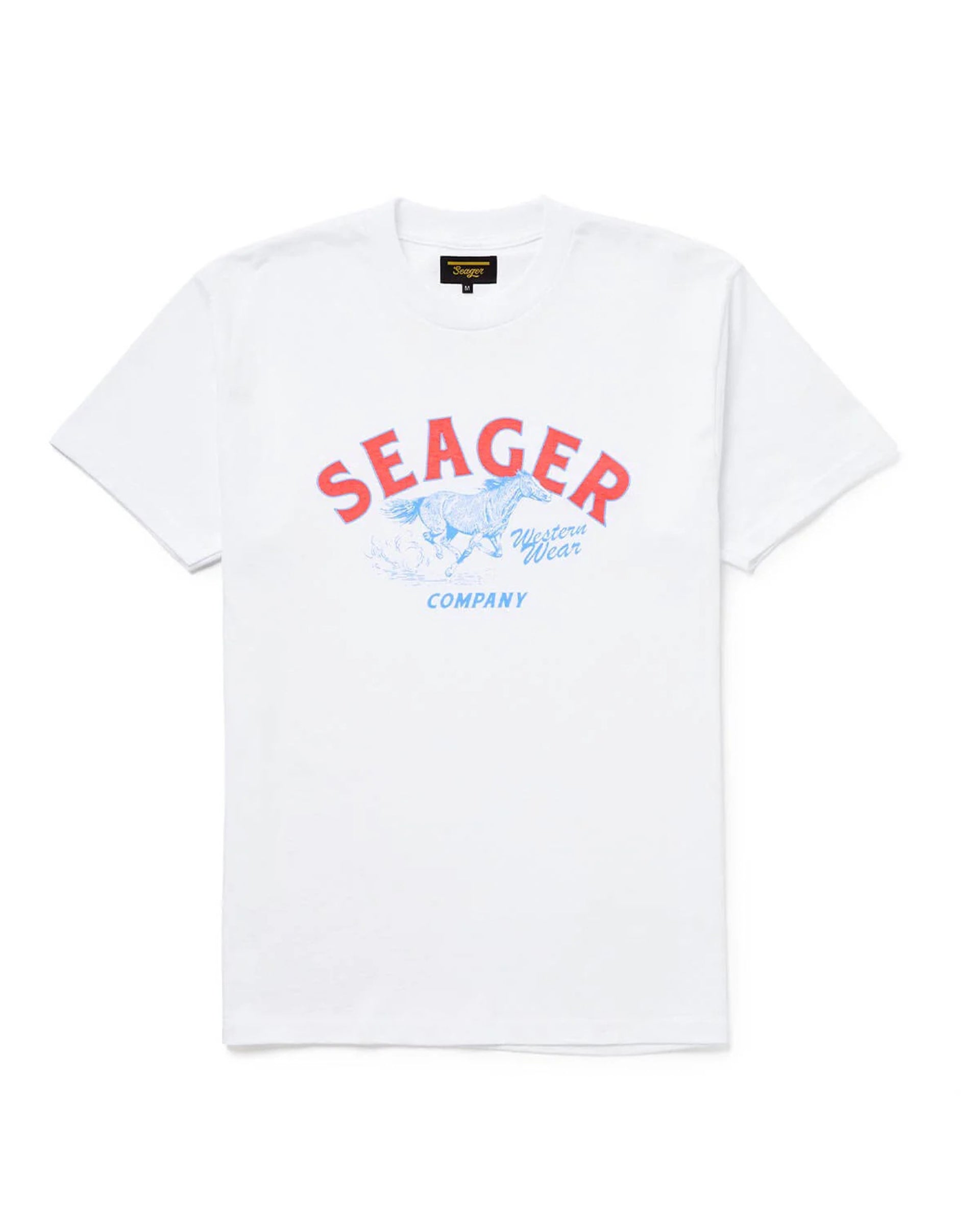 Seager Co Heritage Short Sleeve T-Shirt - White