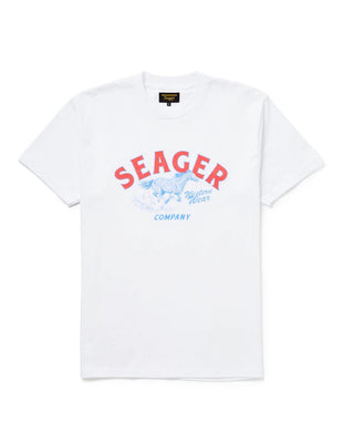 Seager Co Heritage Short Sleeve T-Shirt - White