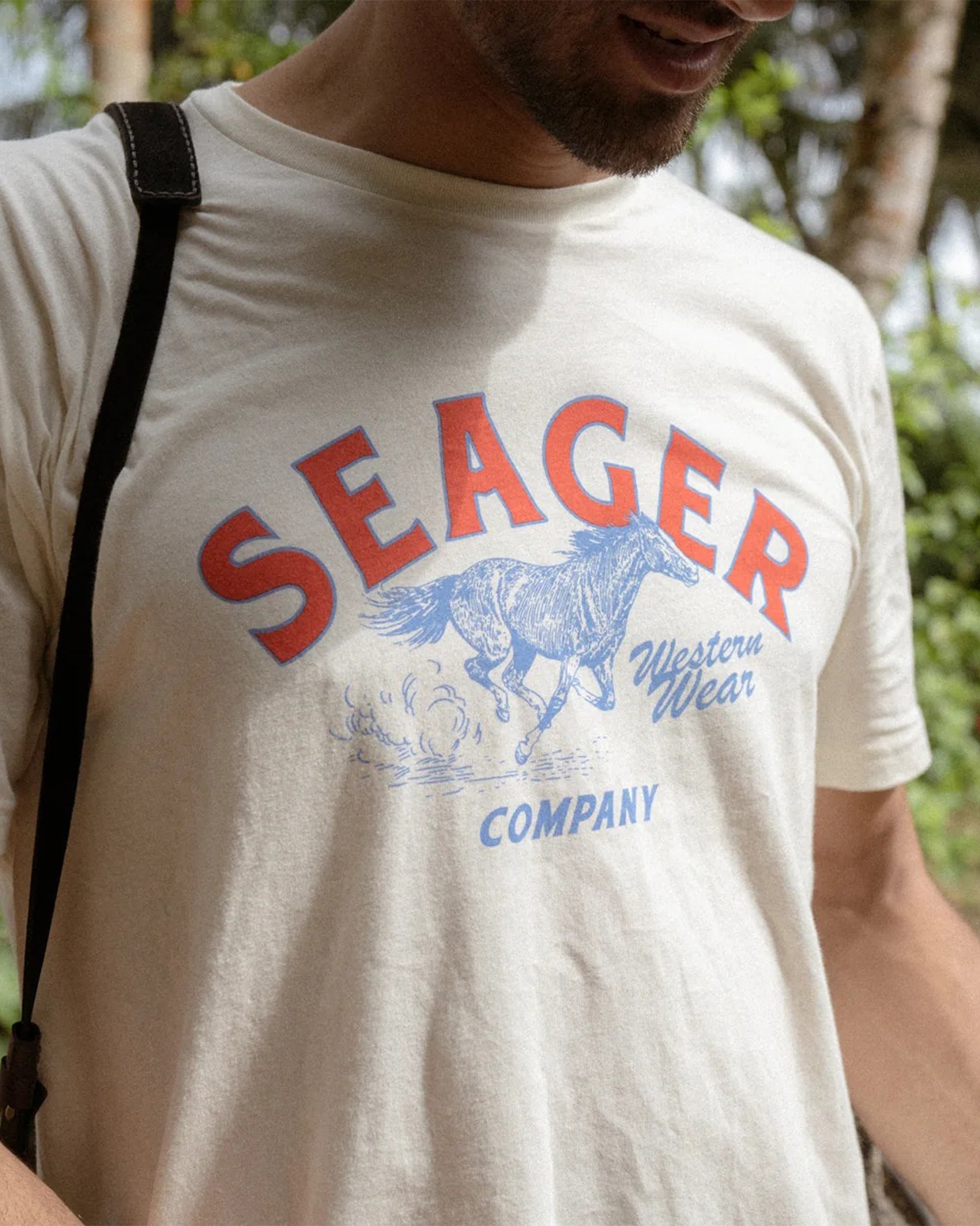 Seager Co Heritage Short Sleeve T-Shirt - White