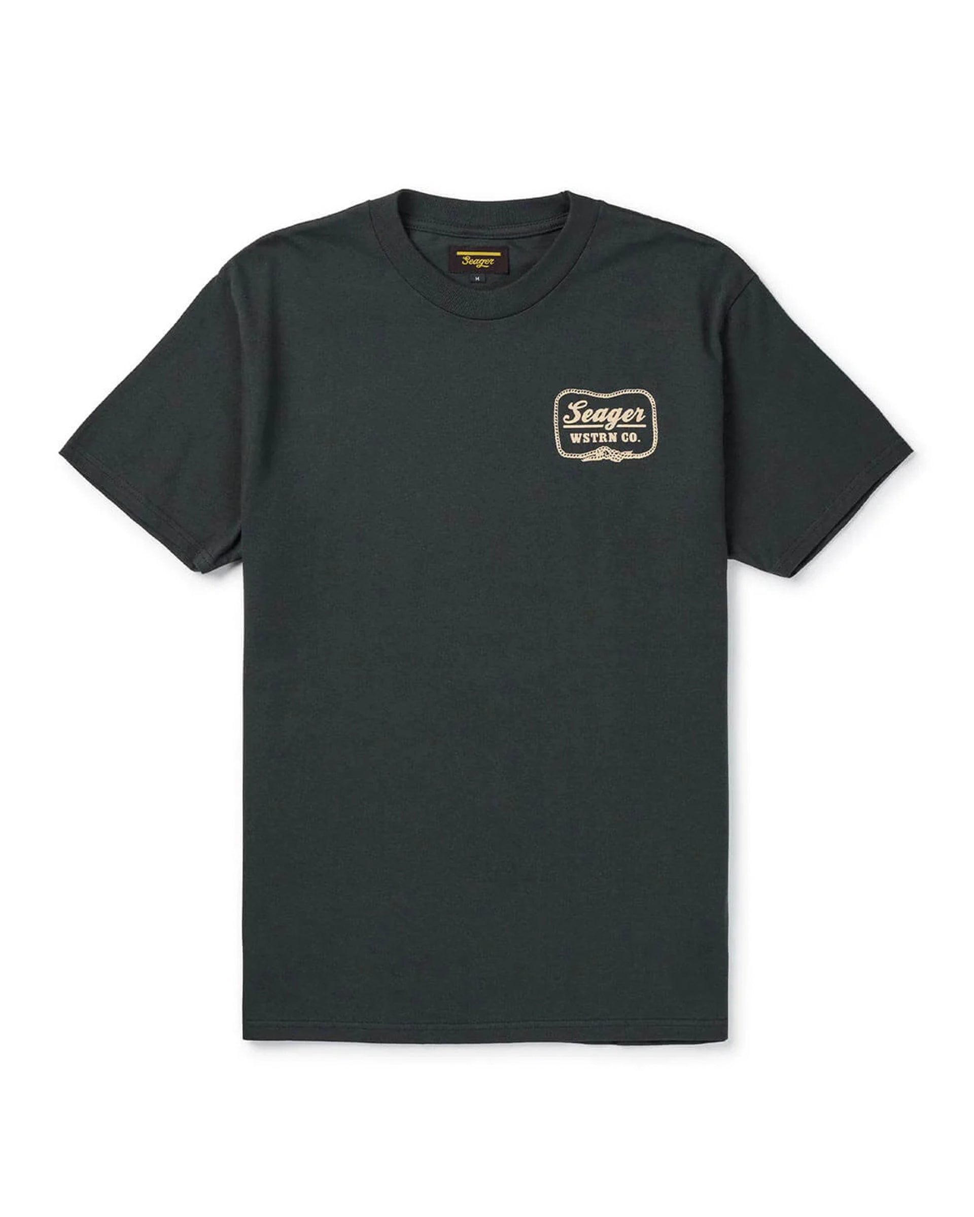 Seager Co. High Noon Short Sleeve T-Shirt - Vintage Black