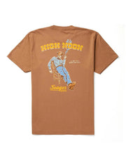 Seager Co. High Noon Short Sleeve T-Shirt - Brown