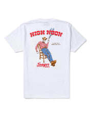 Seager Co. High Noon Short Sleeve T-Shirt - White
