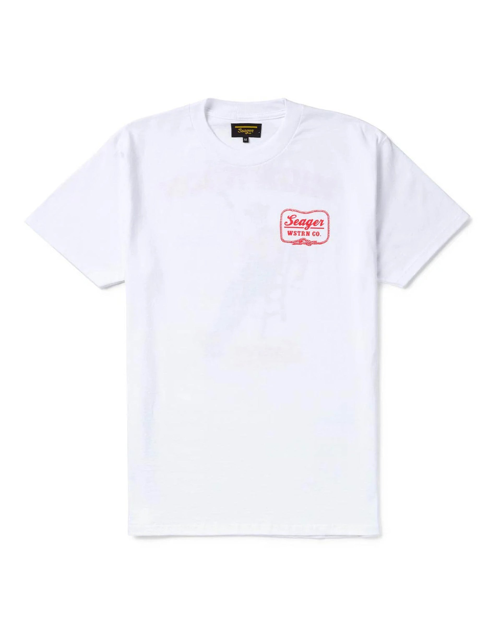 Seager Co. High Noon Short Sleeve T-Shirt - White